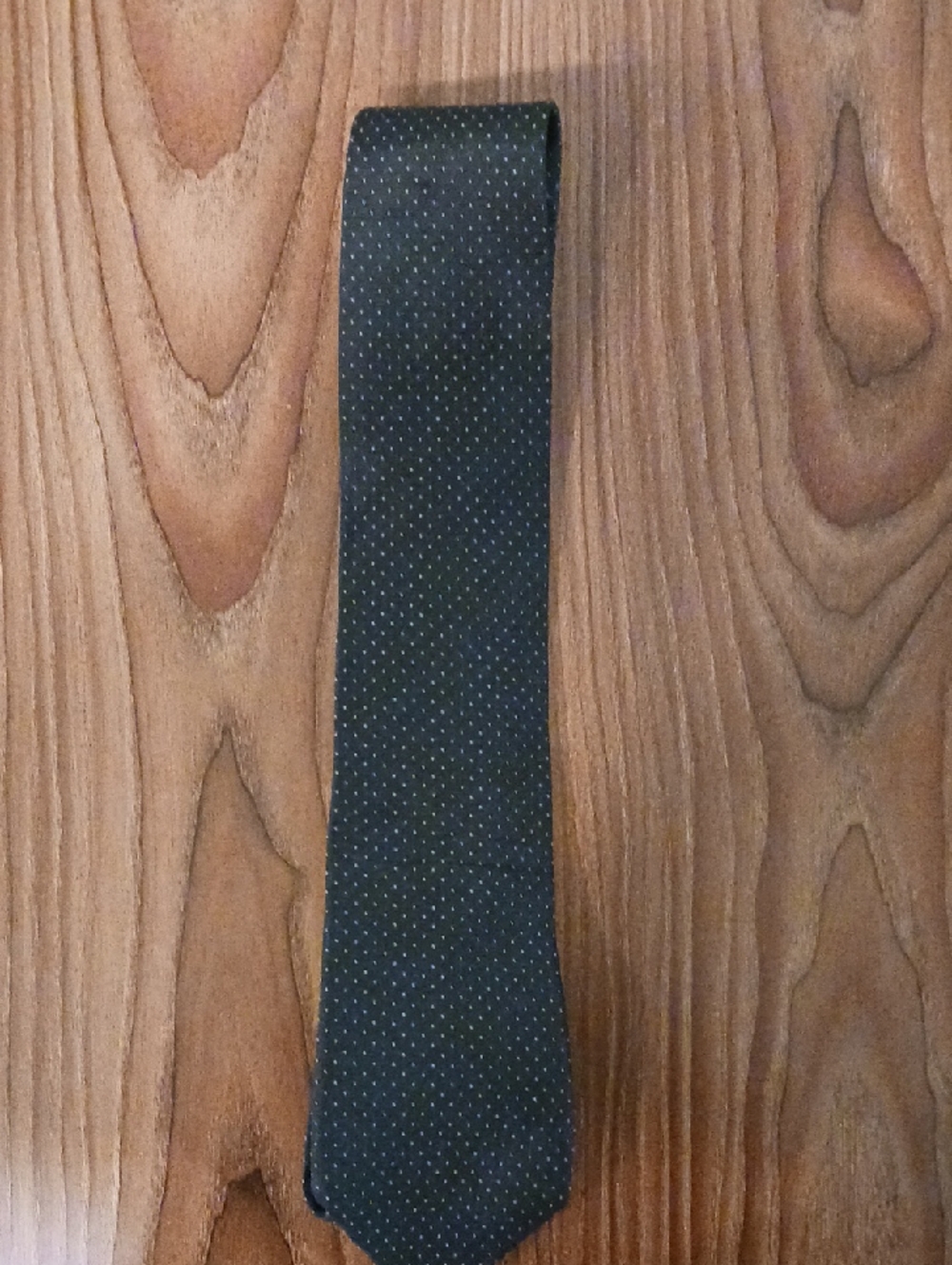 Classic Black Microdot Men's Tie
